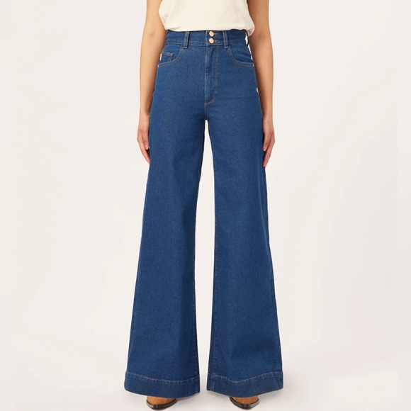 DL1961 Denim - DL1961 Hepburn Wide Leg Jeans